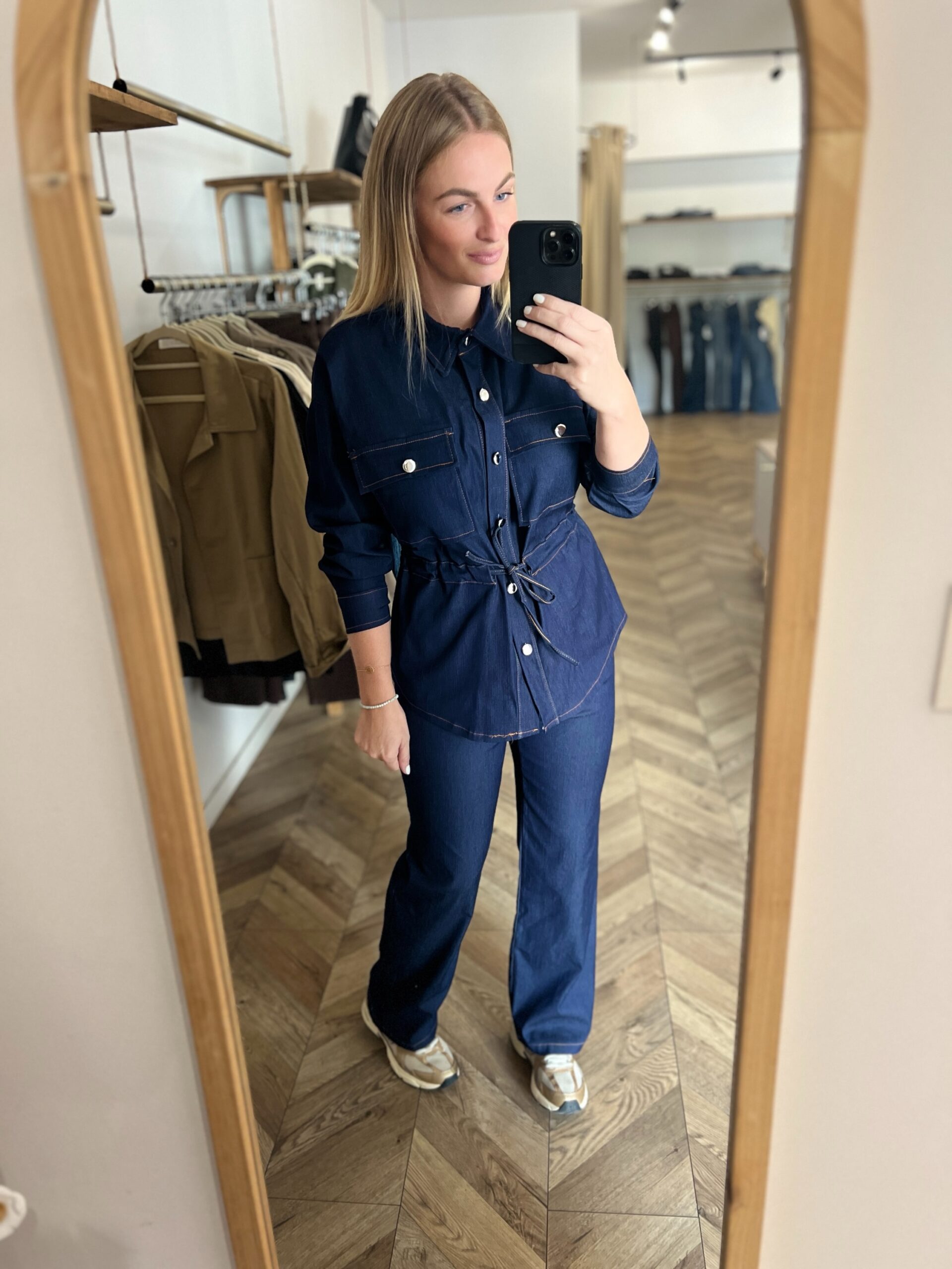 MARIE DENIM BRUT – CHEMISE
