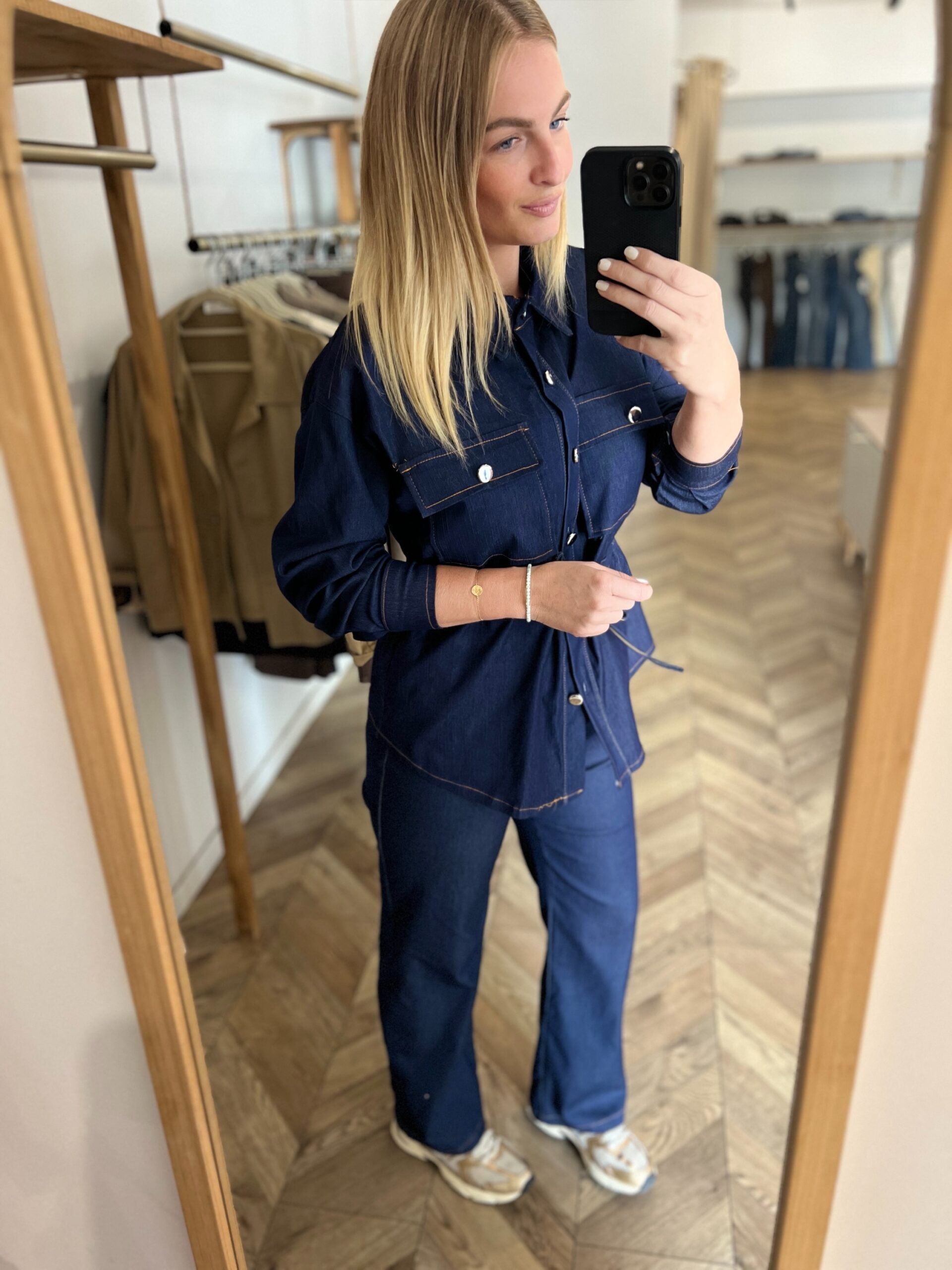 GASPARD DENIM BRUT – PANTALON DROIT