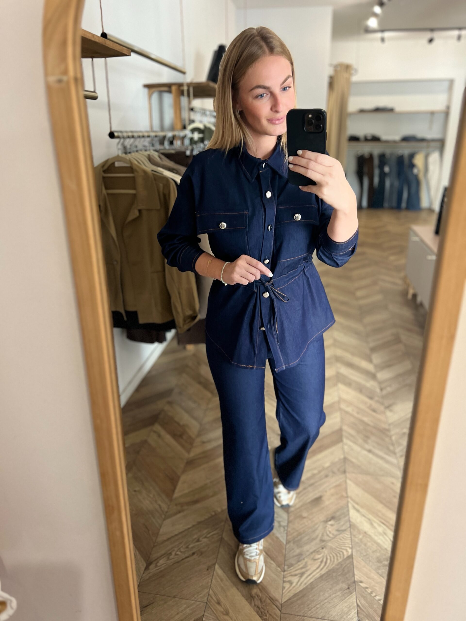 GASPARD DENIM BRUT – PANTALON DROIT