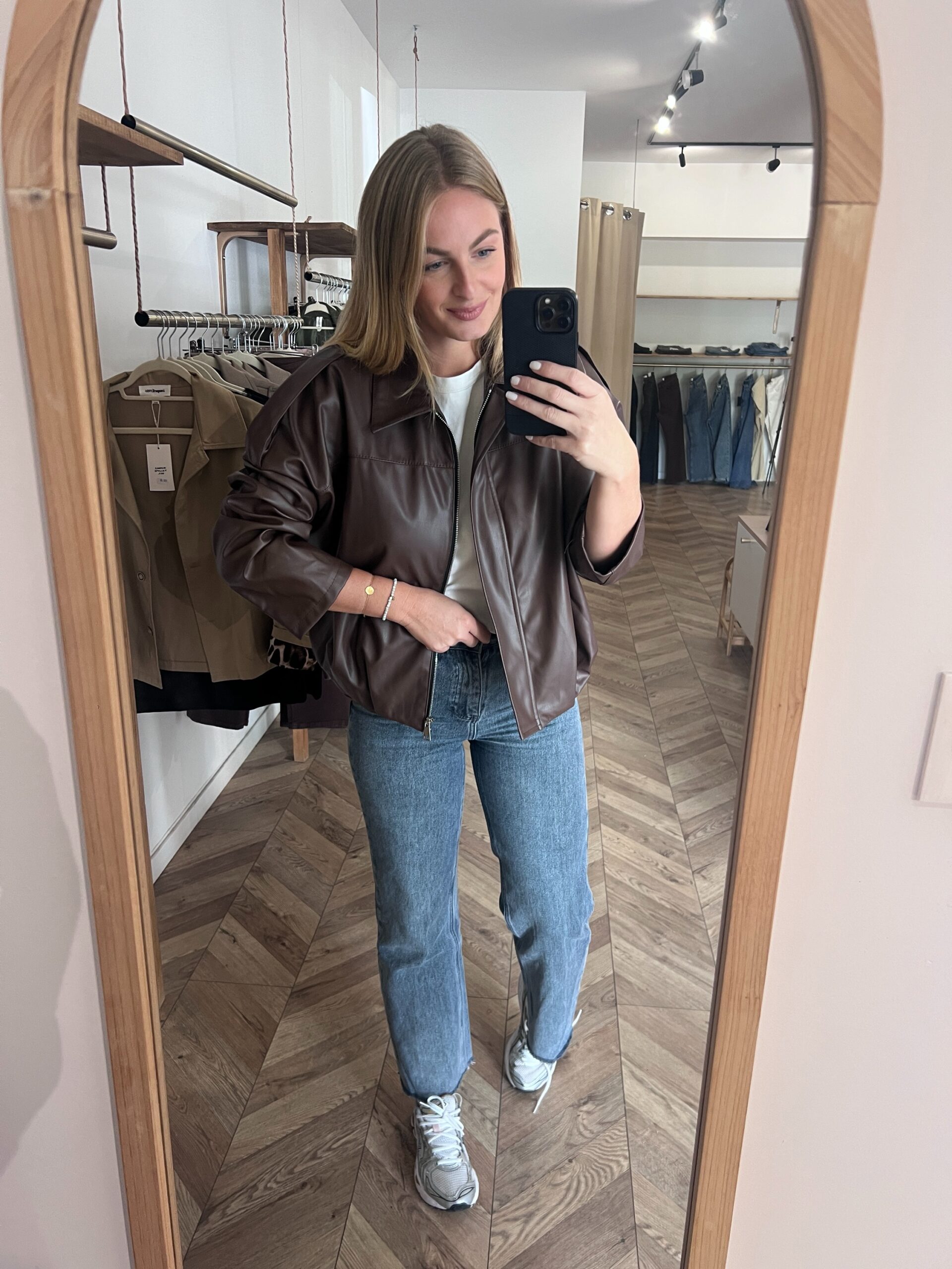 CHARLIE CHOCO – VESTE SIMILI CUIR
