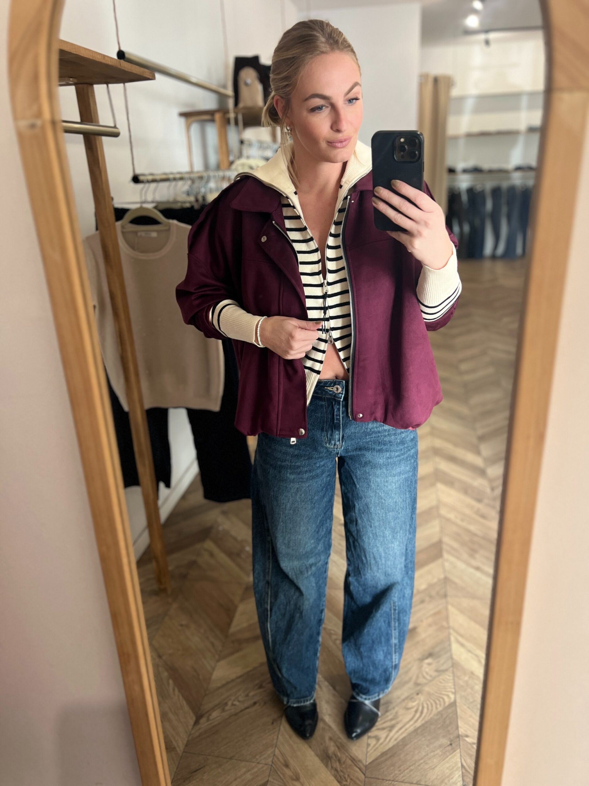 ROMY MARINIÈRE – VESTE ZIPPEE