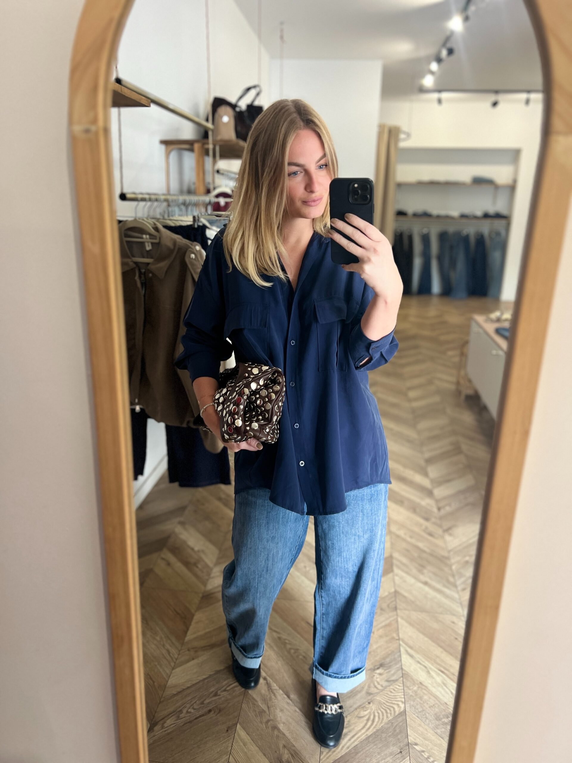 AMBRE MARINE – CHEMISE FLUIDE