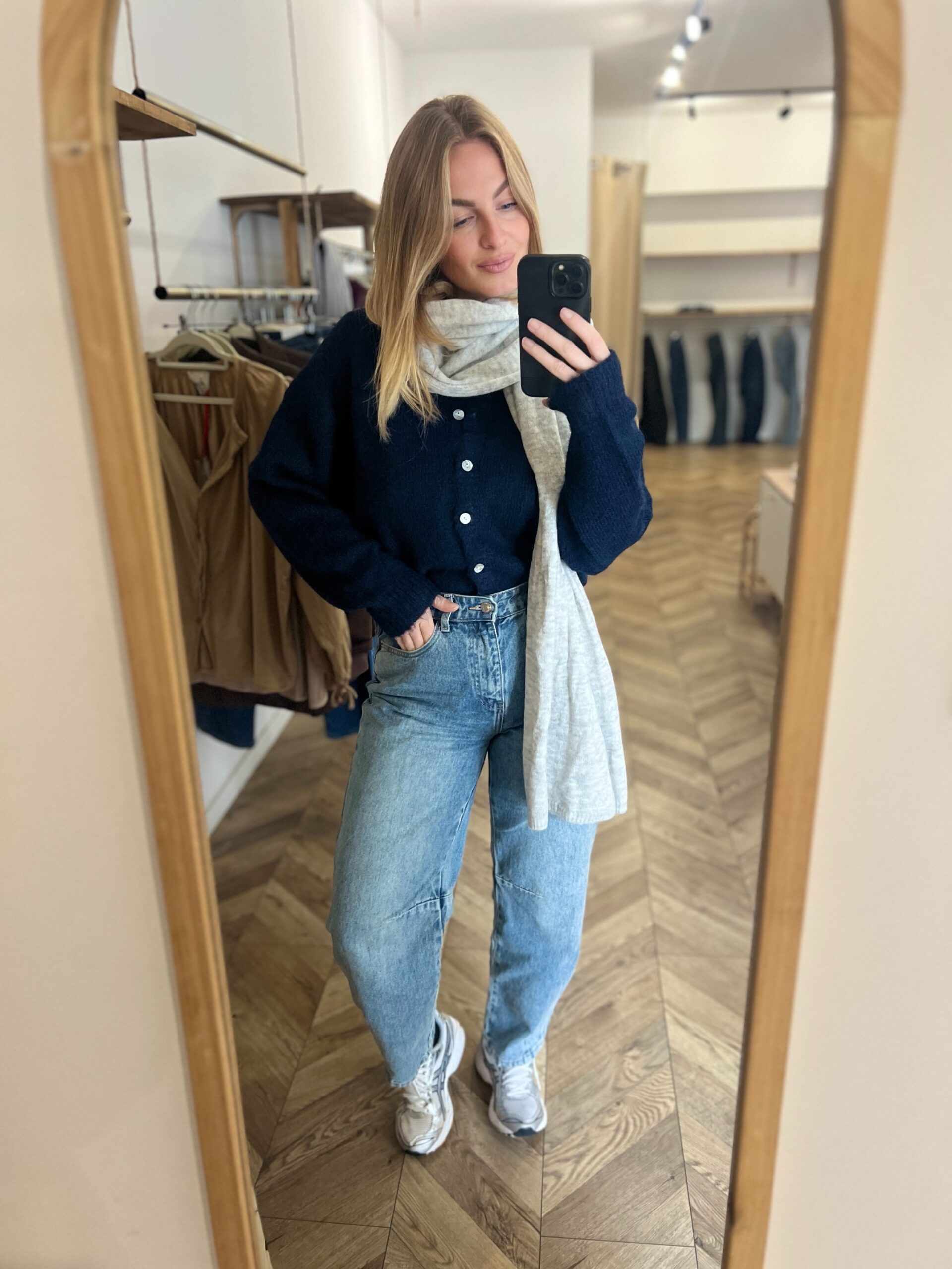 EMMA GRISE – ÉCHARPE