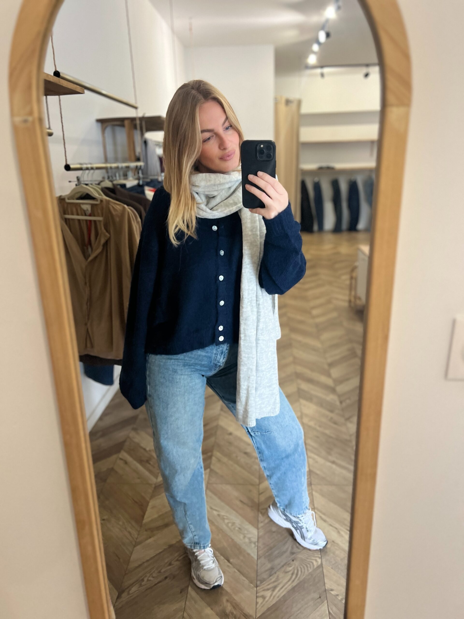 EMMA GRISE – ÉCHARPE