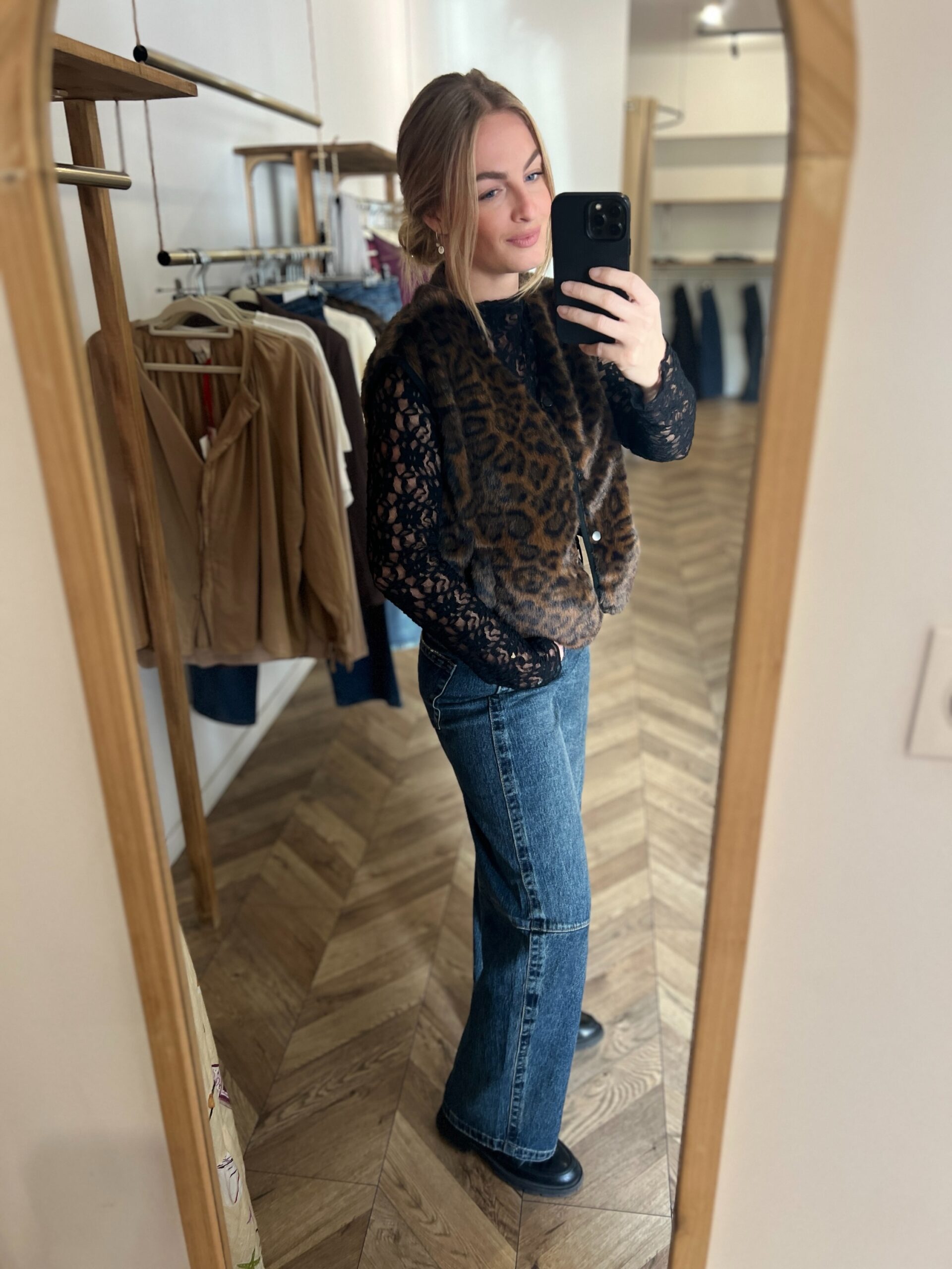 CHARLENE CHOCO – VESTE LÉOPARD