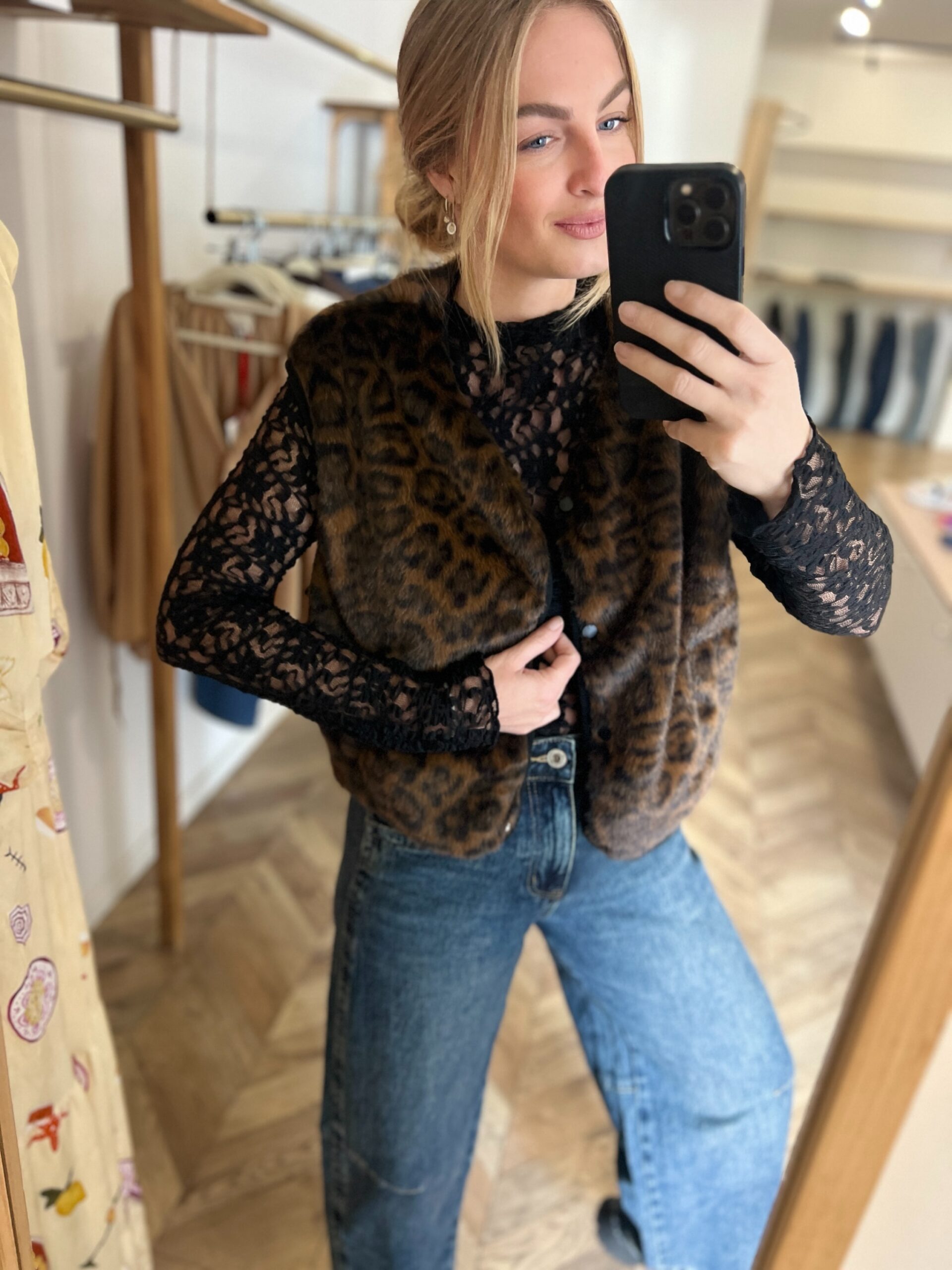 CHARLENE CHOCO – VESTE LÉOPARD