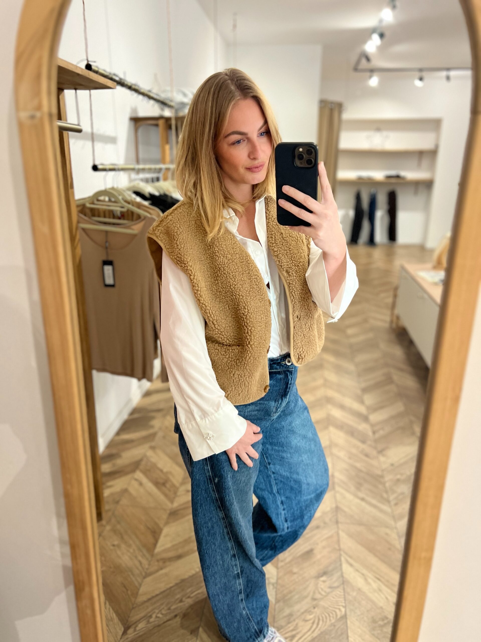 CLAUDIO BEIGE – GILET