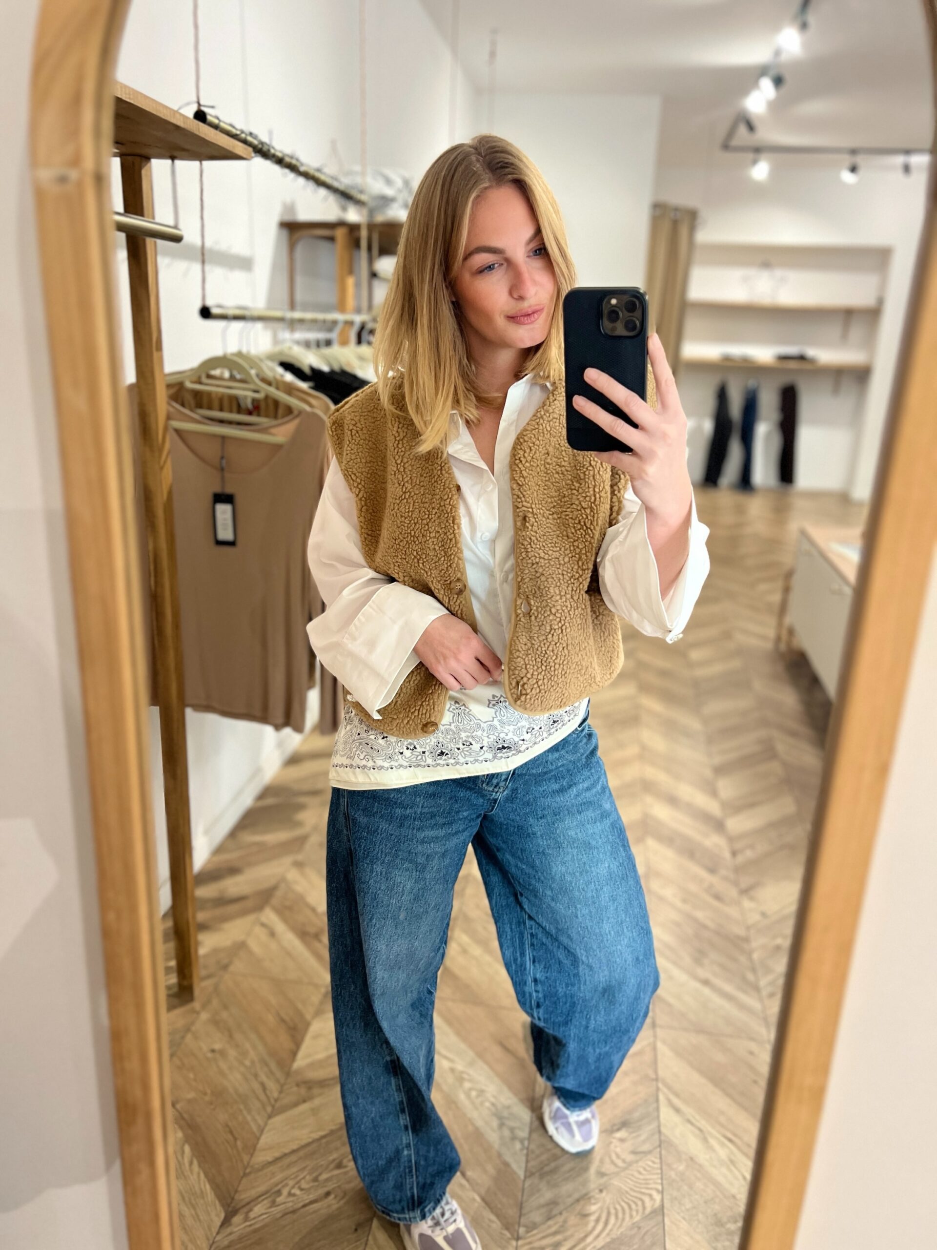 HUGO ÉCRU – FOULARD