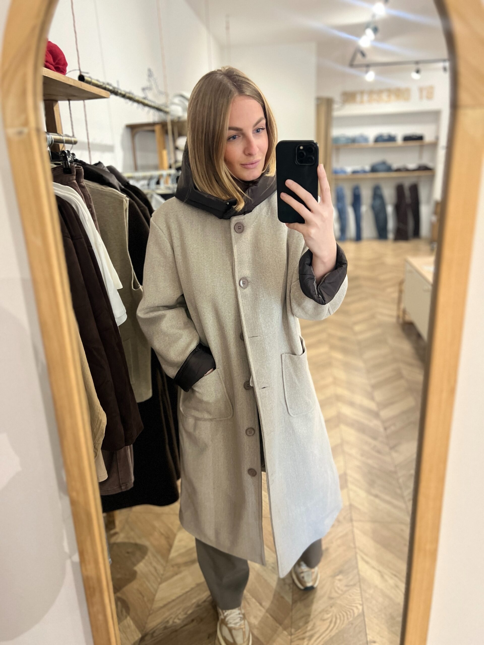 JODIE BEIGE – MANTEAU