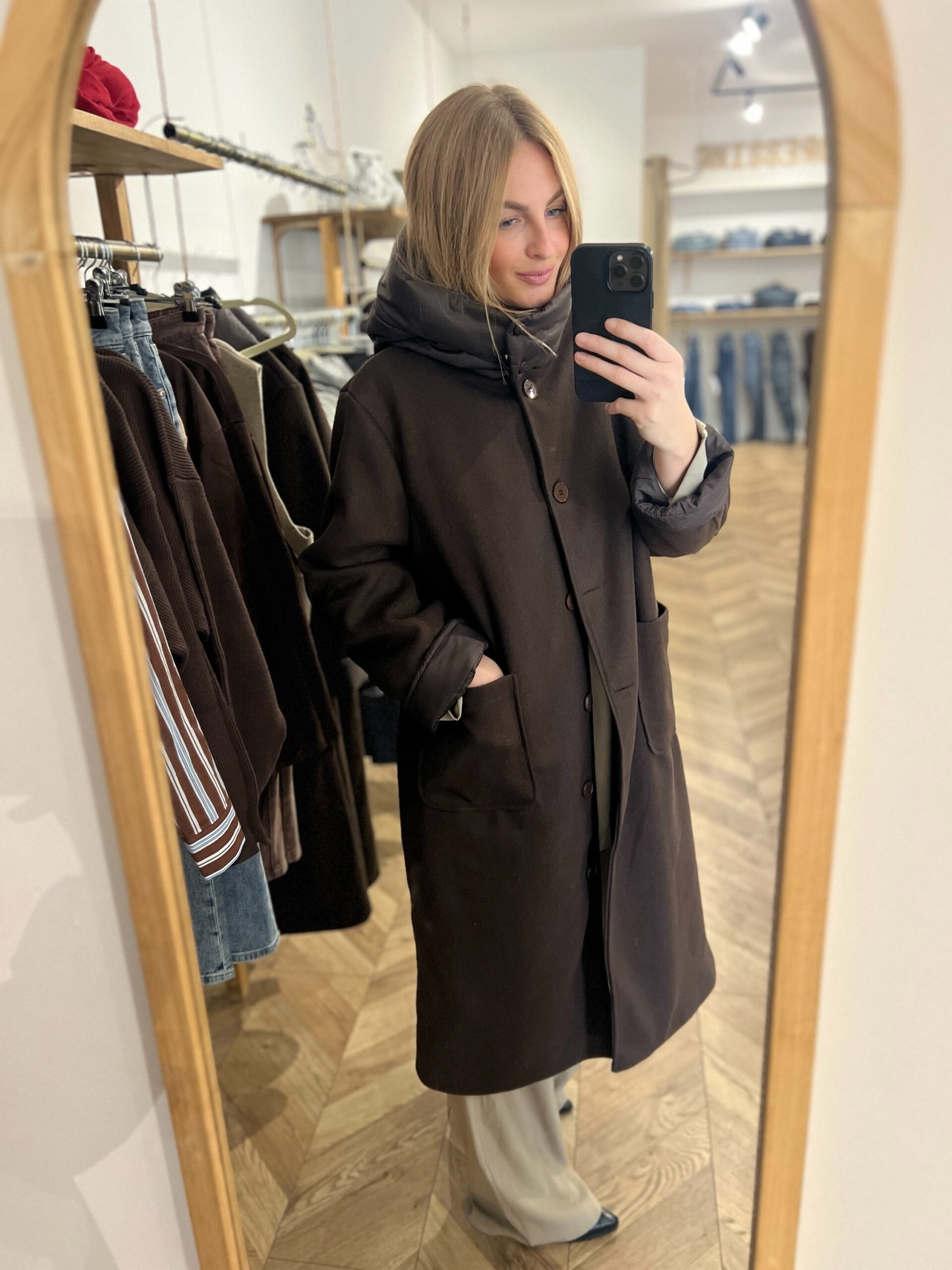 JODIE CHOCO – MANTEAU