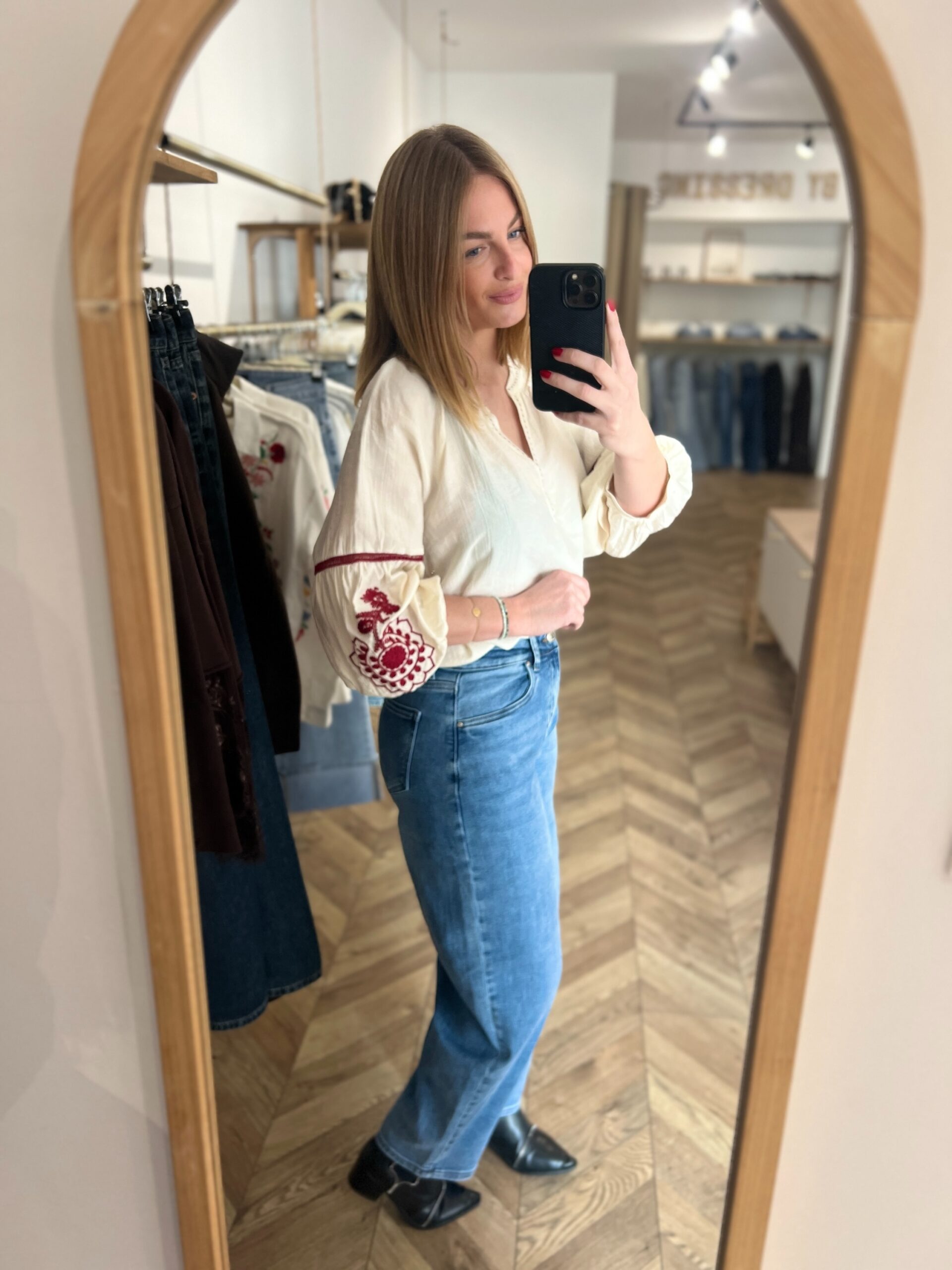 JOANE ÉCRU – BLOUSE