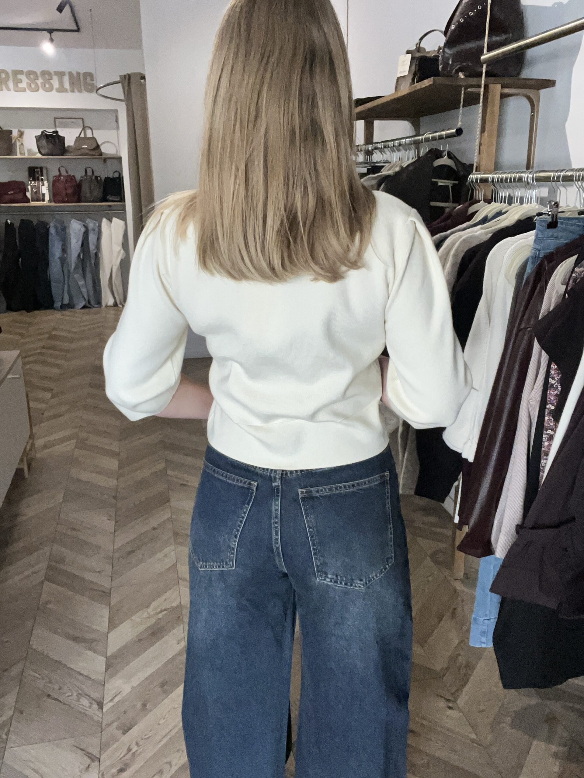 ANNA GILET - ÉCRU – Image 5