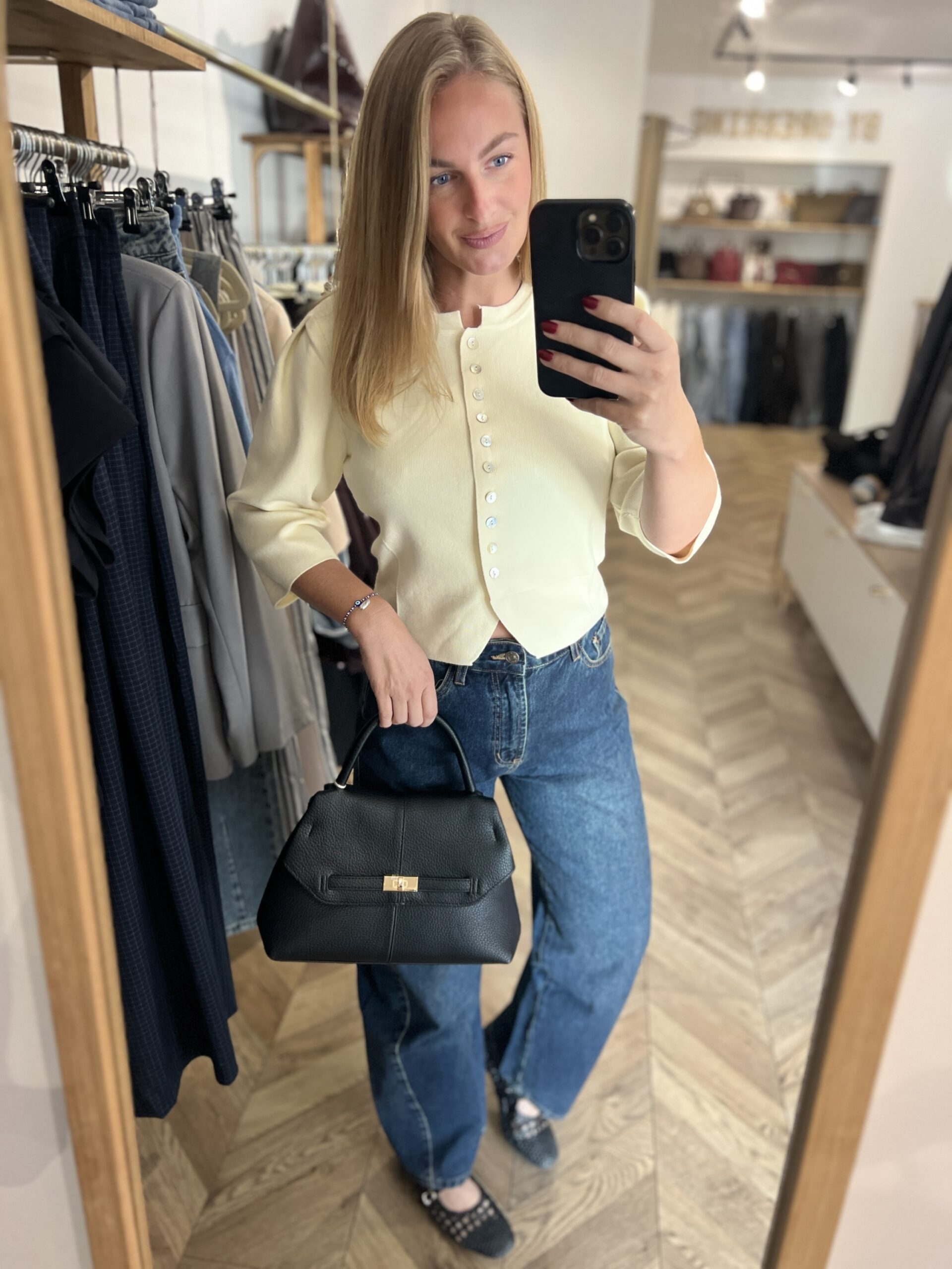 ANNA GILET - ÉCRU – Image 3