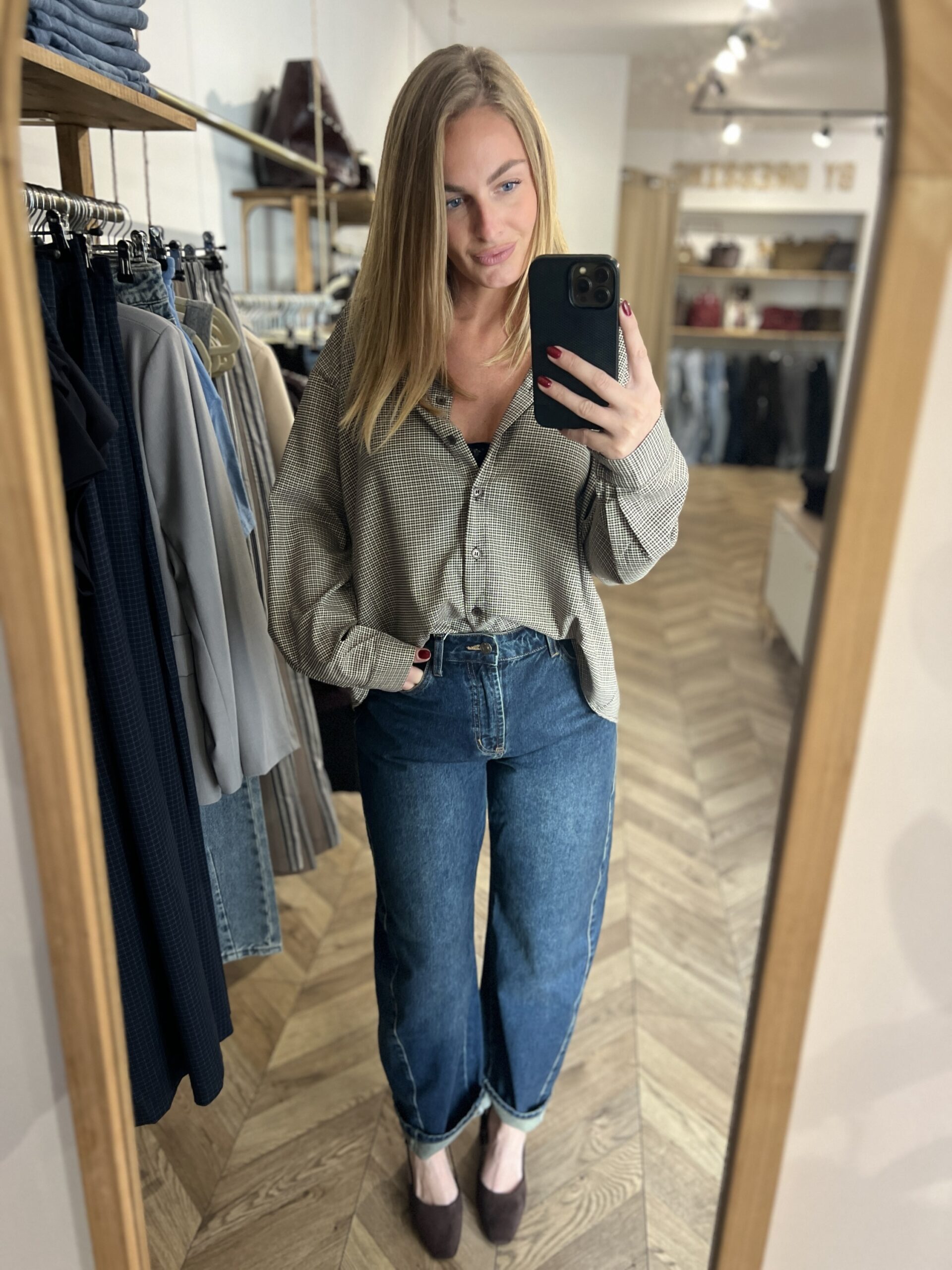 EMMA CHEMISE – CHOCO