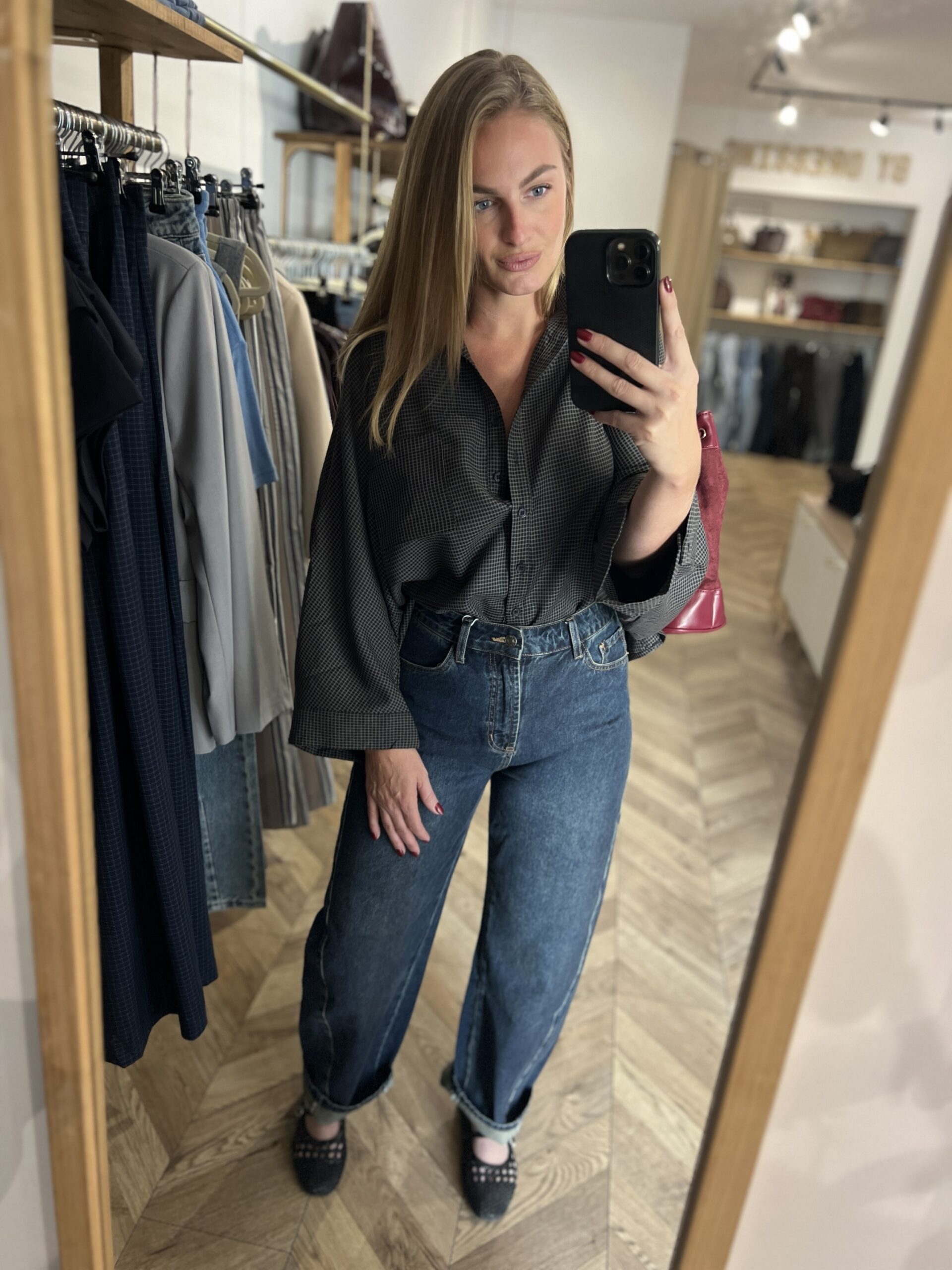 YUNA CHEMISE – MARINE